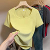Plus Size Women's Summer Casual Short-Sleeve T-Shirt Fits 331 lb