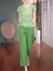 Plus Size Women's Fashionable New-Style Casual Short-Sleeve Two-Piece Set Fits 331 lb