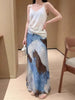 Women's Summer New-Style Vintage Printed Skirt
