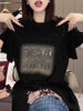 Plus Size Women's Summer New-Style Short-Sleeve T-Shirt Fits 265 lb