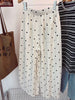 Plus Size Women's Summer Vintage Casual Pants Fits 331 lb