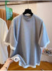 Plus Size Women's Summer Casual Short-Sleeve Relaxed Fit T-Shirt Fits 331 lb