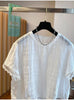 Plus Size Women's Summer Floral Chiffon Short-Sleeve Relaxed Fit Blouse