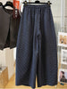 Plus Size Women's Spring Summer Vintage Casual Relaxed Fit Pants Fits 331 lb