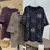 Plus Size New-Style Design Short-Sleeve Relaxed Fit T-Shirt Fits 331 lb