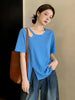 Plus Size Women's Summer New-Style Short-Sleeve Relaxed Fit T-Shirt Fits 331 lb