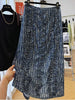 Plus Size Women's Summer New-Style Floral Skirt Fits 331 lb