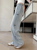 Plus Size Women's Spring Summer New-Style Denim Pants Fits 331 lb