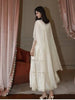 Baroque Acetate Textured Lace Spliced Charming and Elegant Flowy Dress