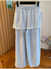 Plus Size Women's Summer New-Style Casual Lace Pants Fits 331 lb