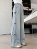 Plus Size Women's Spring Summer New-Style Denim Pants Fits 331 lb