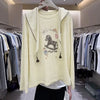 Plus Size Women's New-Style Casual Long-Sleeve Relaxed Fit Two-Piece Set Fits 331 lb