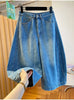 Plus Size Women's Summer Casual Denim Relaxed Fit Pants Fits 331 lb