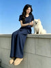 Plus Size Women's New-Style Casual Two-Piece Set Fits 331 lb