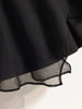Plus Size New-Style Patchwork Mesh Relaxed Fit Pants Fits 331 lb