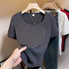 Plus Size Women's Summer Casual Short-Sleeve T-Shirt Fits 331 lb