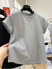 Plus Size Women's Summer Casual Short-Sleeve Relaxed Fit T-Shirt Fits 88-331 lb
