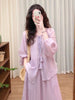 Plus Size Women's French-Style Elegant New-Style Two-Piece Set Fits 331 lb