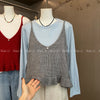Plus Size Women's New-Style Knitted Two-Piece Set Fits 331 lb