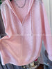 Plus Size Women's Summer Knitted Relaxed Fit Cardigan Fits 88-331 lb