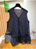Plus Size Women's New-Style Sleeveless Relaxed Fit Vest Fits 331 lb