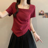 Plus Size Women's Summer Casual Short-Sleeve T-Shirt Fits 88-331 lb