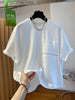 Plus Size Women's Summer New-Style Short-Sleeve Relaxed Fit T-Shirt Fits 331 lb