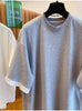Plus Size Women's Summer Casual Short-Sleeve Relaxed Fit T-Shirt Fits 331 lb