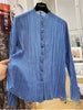 Plus Size Women's Summer New-Style Vintage Casual Printed Puff-Sleeve Relaxed Fit Cardigan Fits 331 lb