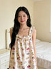 Plus Size Women's Summer Printed Camisole Dress Fits 331 lb