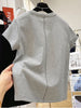Plus Size Women's Summer Casual Short-Sleeve Relaxed Fit T-Shirt Fits 88-331 lb