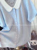 Plus Size Women's Summer New-Style Knitted Short-Sleeve Sweater Fits 88-331 lb