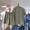 Plus Size Women's Summer Fashionable Vintage Long-Sleeve Two-Piece Set Fits 220-331 lb