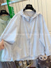 Plus Size Women's Summer New-Style Casual Relaxed Fit Jacket Fits 331 lb