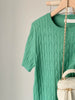Plus Size Women's Summer New-Style Knitted Short-Sleeve Sweater Fits 331 lb