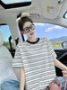 Plus Size Women's Summer Short-Sleeve Relaxed Fit T-Shirt Fits 331 lb