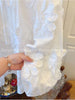 Plus Size Women's Summer New-Style Lace Embroidered Relaxed Fit Shirt Fits 331 lb