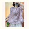 Plus Size Summer Casual Short-Sleeve Shirt Fits 331 lb