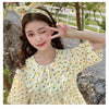 Plus Size Women's Summer French-Style New-Style Short-Sleeve Dress