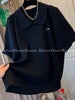 Plus Size Women's Summer French-Style Knitted Short-Sleeve Relaxed Fit Sweater Fits 331 lb