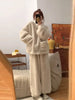 Plus Size Women's Autumn Winter New-Style Relaxed Fit Two-Piece Set Fits 331 lb