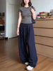 Plus Size Women's Summer Fashionable Casual Short-Sleeve Relaxed Fit Two-Piece Set Fits 331 lb