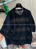 Plus Size Women's Summer Casual Knitted Short-Sleeve Relaxed Fit Sweater Fits 331 lb