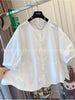 Plus Size Women's Summer Casual Relaxed Fit Shirt Fits 331 lb