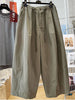 Plus Size Women's Spring Summer New-Style Relaxed Fit Pants Fits 331 lb