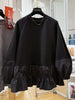 Plus Size Women's New-Style Long-Sleeve Relaxed Fit Sweatshirt Fits 331 lb