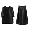 Plus Size Women's New-Style Casual Two-Piece Set Fits 331 lb