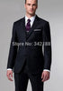 custom made  3 Piece Suit Two-button wool wedding suits groom tuxedo suit for mens/ man suits/wedding dress suitswedding