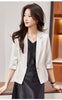 Women's Summer Workwear Collection, Half Sleeve Blazer Only or Blazer and Dress Set for Office Styling