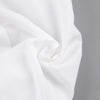 Women's Loose Fit Single Breasted Polyester Spandex Blend Solid Color Lapel Long Sleeve Cardigan Style Blazer for Spring in White